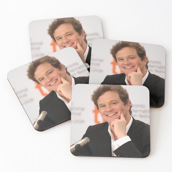 Item preview, colin firth smiling designed and sold by pixelartshop4r.