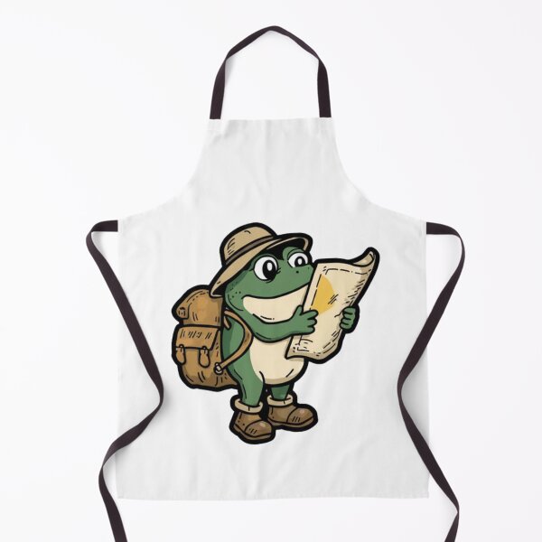 Item preview, Cute Adventurer Frog - Whimsical Travel Hiking designed and sold by Aspecthub.