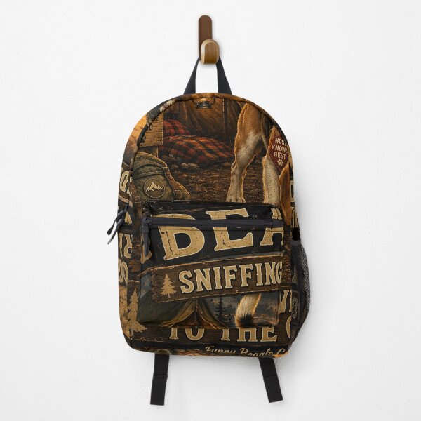 Item preview, Beagle Sniffing Expedition Funny Camping Dog Lover Design designed and sold by shopevermint.