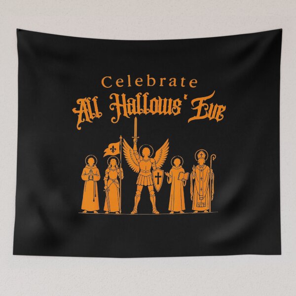 Item preview, All Saints Day - Catholic Halloween designed and sold by Vectraxos.