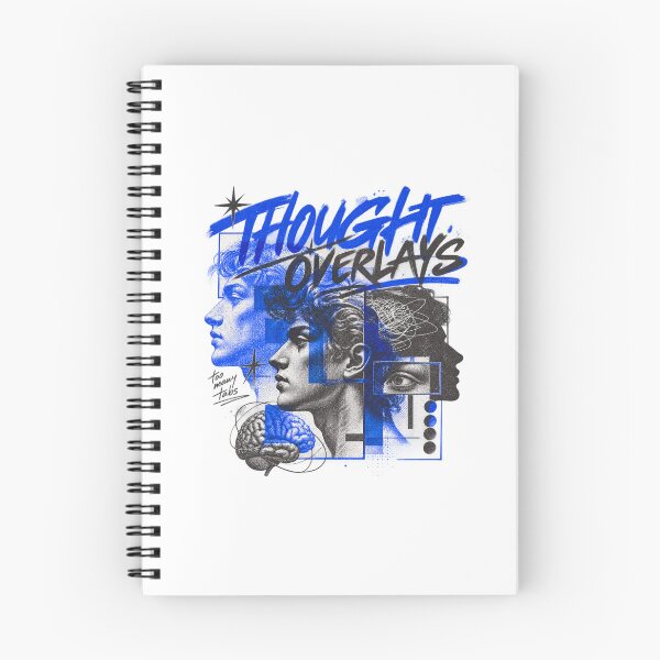 Item preview, Thought Overlays Conceptual Human Profile Overprint Art designed and sold by Mdozet.