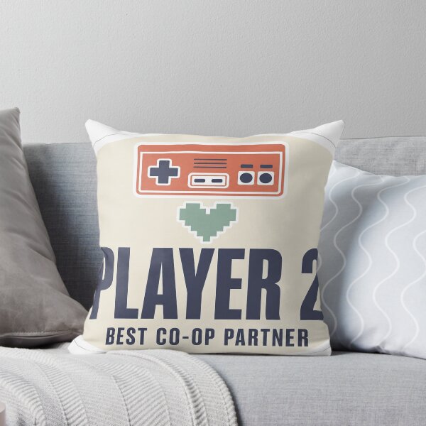 Item preview, Player 2 - Best Co-op Partner Gamer Couple Shirt designed and sold by Art&Fun.