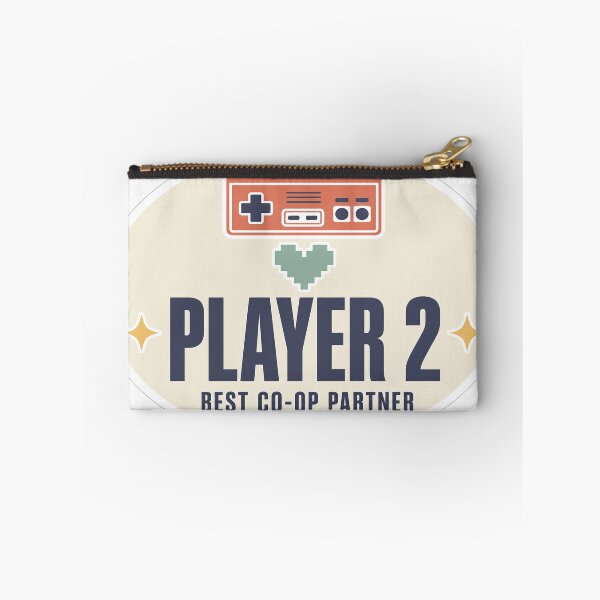 Item preview, Player 2 - Best Co-op Partner Gamer Couple Shirt designed and sold by Art&Fun.