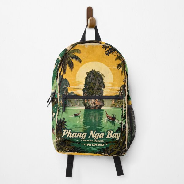 Item preview, Phang Nga Bay Thailand National Park Poster designed and sold by Spirit of Siam.