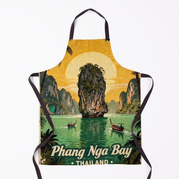 Item preview, Phang Nga Bay Thailand National Park Poster designed and sold by Spirit of Siam.
