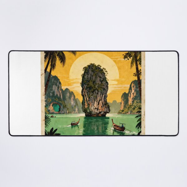 Item preview, Phang Nga Bay Thailand National Park Poster designed and sold by Spirit of Siam.