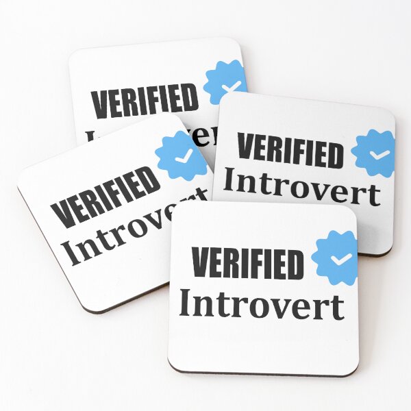 Item preview, Verified Introvert – Socially Present, Mentally Elsewhere designed and sold by GriffinRey.