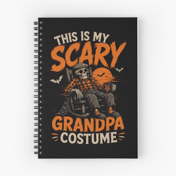 Item preview, Scary Grandpa Costume Halloween Skeleton Grandpa Funny Halloween Design designed and sold by mraihan.