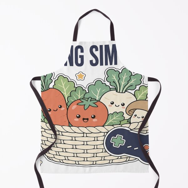 Item preview, Farming Sim & Chill - Cute Gamer Shirt designed and sold by Art&Fun.