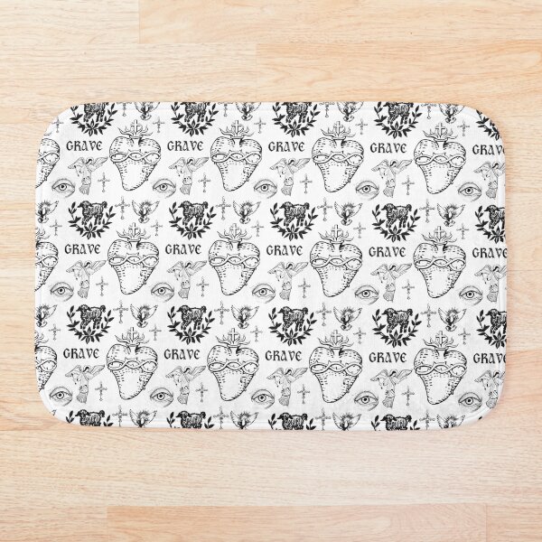 Item preview, GRAVE - Catholic Icons Pattern designed and sold by ReverseSpectaclePen.