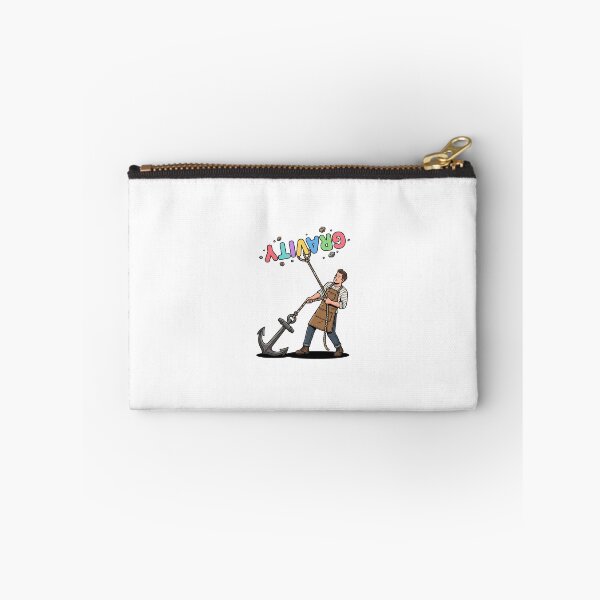 Item preview, Anchoring Gravity Funny Physics Literal Humor Art designed and sold by Rare By Hero.