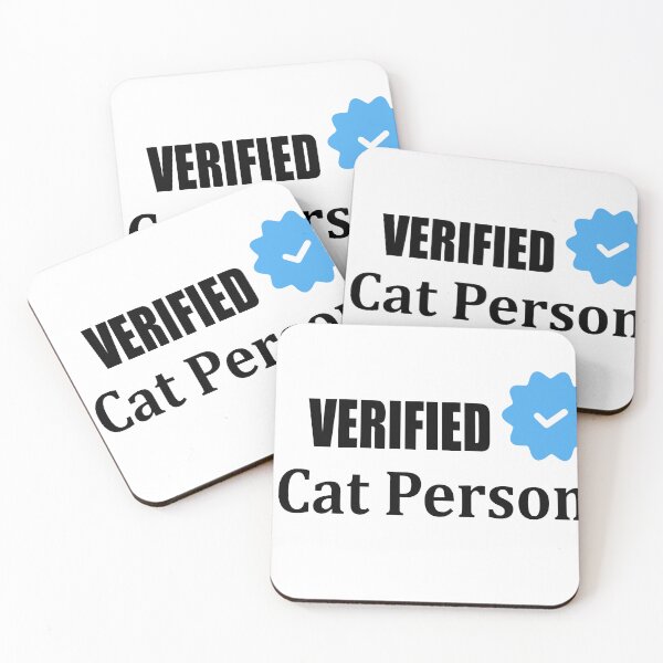 Item preview, Verified Cat Person – Owned by a Cat, Not the Other Way Around designed and sold by GriffinRey.
