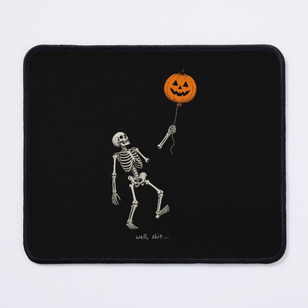 Item preview, well shit halloween skeleton funny halloween designed and sold by Starry Night Creative Art.