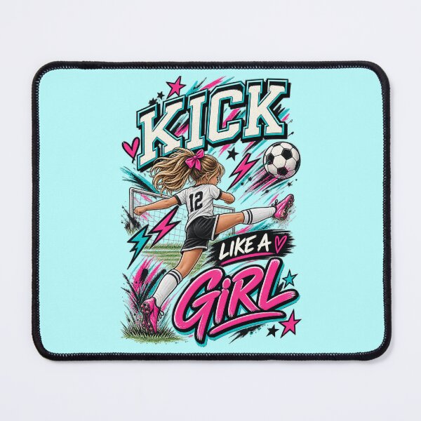 Item preview, Kick Like a Girl designed and sold by With-Odin.