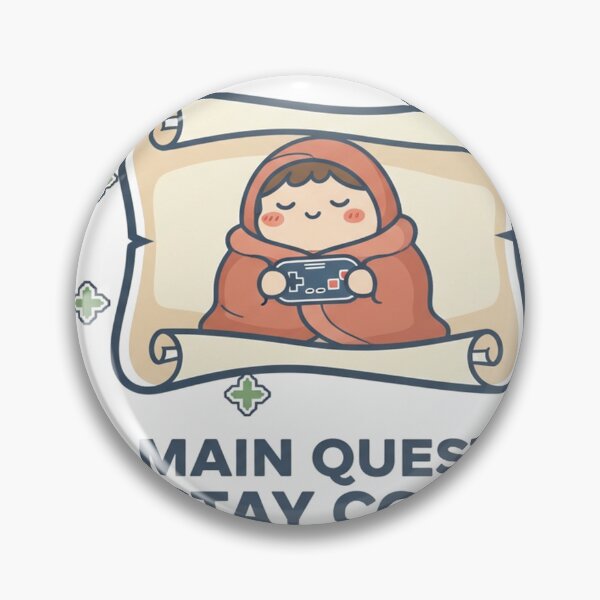 Item preview, Main Quest: Stay Cozy - RPG Gamer Shirt designed and sold by Art&Fun.