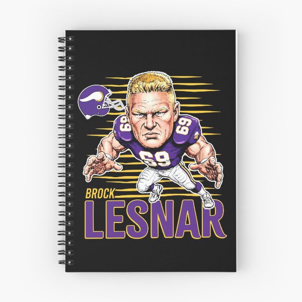 Item preview, Brock Lesnar Vikings Football designed and sold by vizdraws.
