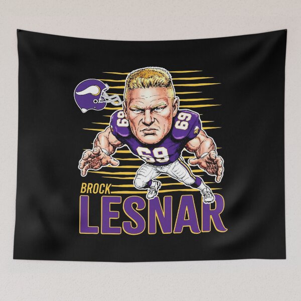 Item preview, Brock Lesnar Vikings Football designed and sold by vizdraws.