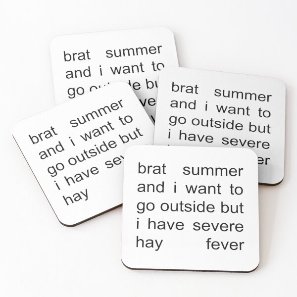 Item preview, Brat Summer But I Have Hay Fever designed and sold by italiad-oll.