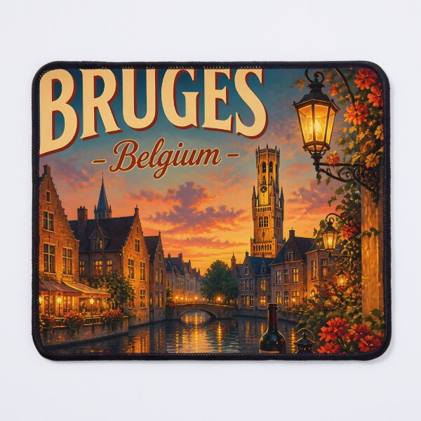 Item preview, Bruges Belgium - Scenic Travel Destinations designed and sold by LSVart.