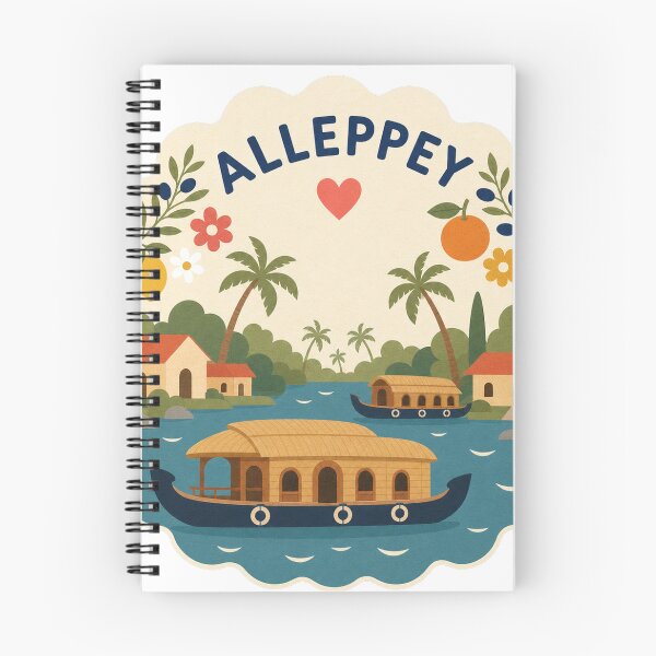 Item preview, Alleppey India Travel Souvenir Modern Folk Art designed and sold by VisualArtsOasis.
