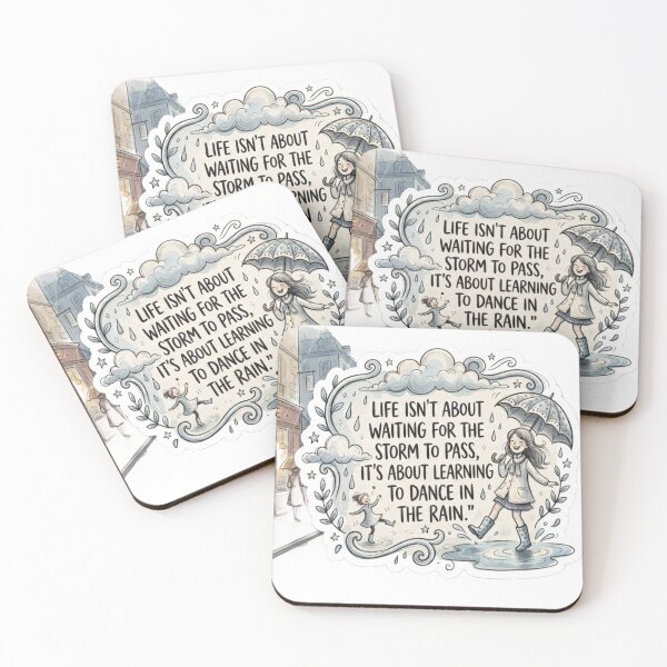 Item preview, Rainy Season Sticker designed and sold by DreamRunArt.