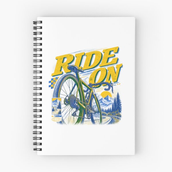 Item preview, Ride On Vintage Road Bicycle Mechanics Overprint Art designed and sold by Mdozet.