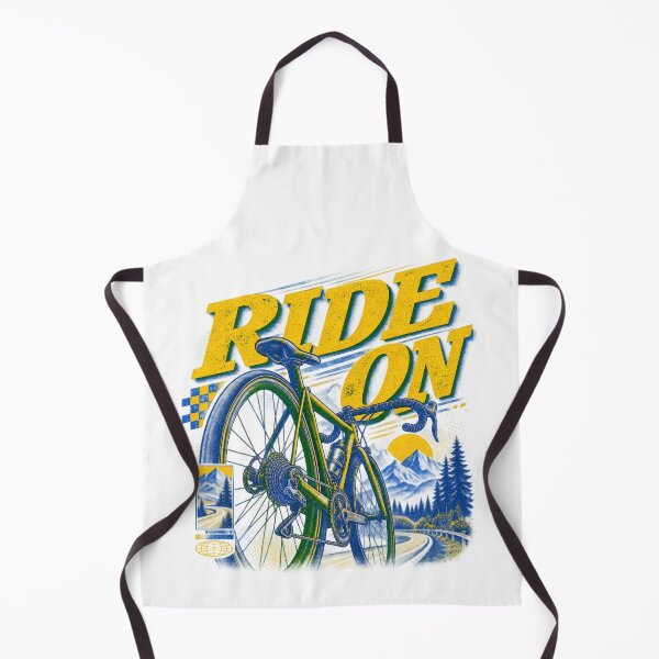 Item preview, Ride On Vintage Road Bicycle Mechanics Overprint Art designed and sold by Mdozet.