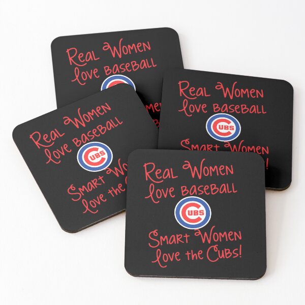 Item preview, Real Women Love Baseball Smart Women Love The Cubs designed and sold by vizdraws.