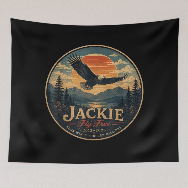 Item preview, Jackie Bald Eagle - Big Bear Tribute designed and sold by Vectraxos.