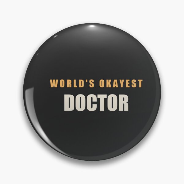 Item preview, World's Okayest Doctor - Doctor designed and sold by RetroThreadWorks.