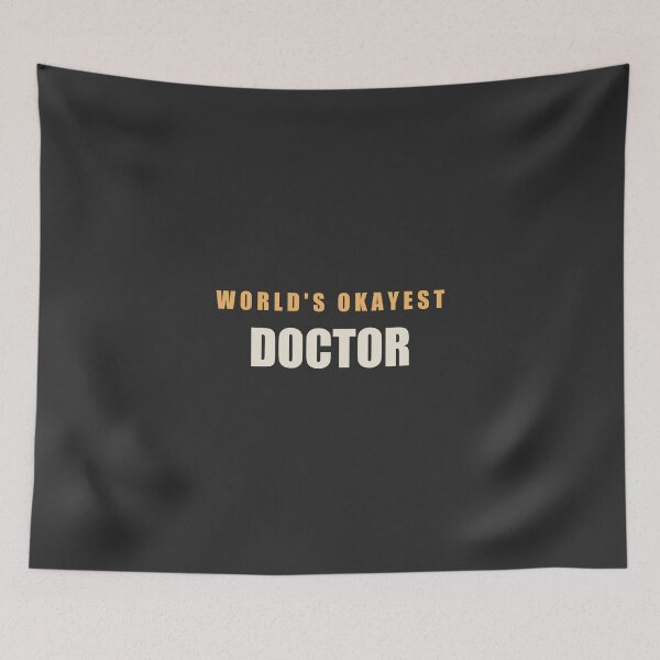 Item preview, World's Okayest Doctor - Doctor designed and sold by RetroThreadWorks.