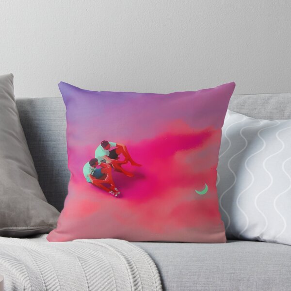 Item preview, Two People Sitting Towards Crescent Moon designed and sold by RobertJes.