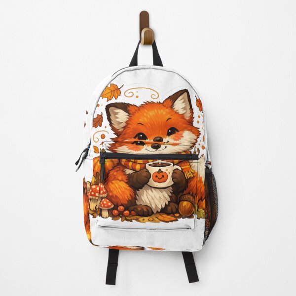 Item preview, Cozy Autumn Fox Sticker designed and sold by ANNART1602.