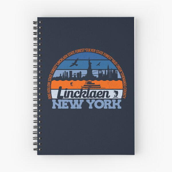 Item preview, Lincklaen New York Sunset Retro Vintage Local Pride Logo designed and sold by CRHPOD20.