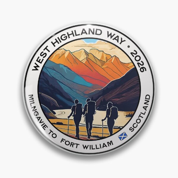Item preview, WEST HIGHLAND WAY SCOTLAND 2026 sticker or shirt and more designed and sold by designkb.