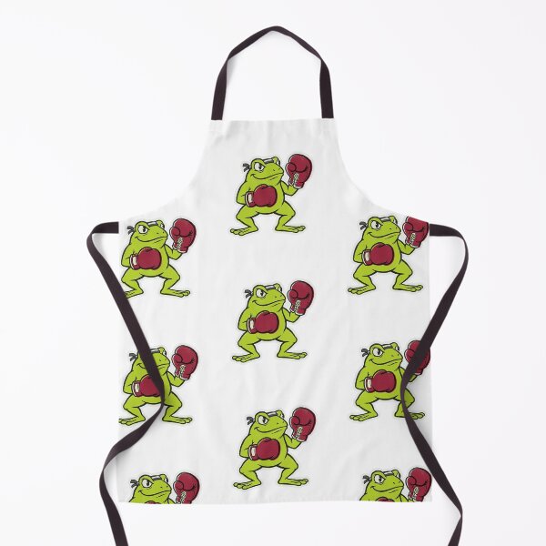 Item preview, Cocky Boxing Frog Cartoon Frog Boxing Gloves Vintage Fight Poster Street Art Funny Frog Illustration designed and sold by OnPointOutfits.