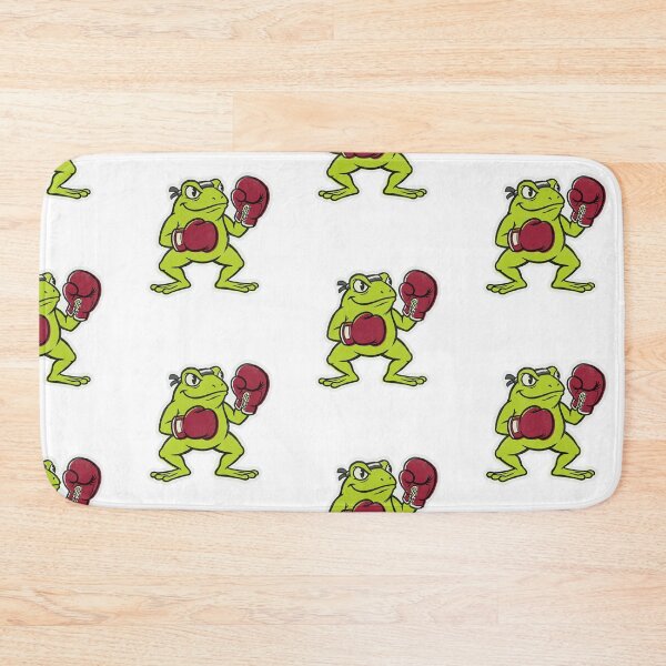 Item preview, Cocky Boxing Frog Cartoon Frog Boxing Gloves Vintage Fight Poster Street Art Funny Frog Illustration designed and sold by OnPointOutfits.