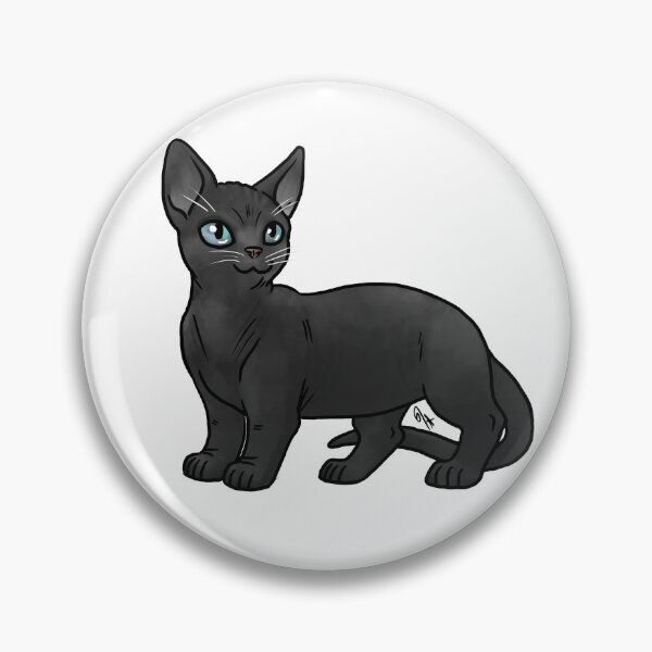 Item preview, Cat - Bambino - Black designed and sold by Jennifer Stolzer.