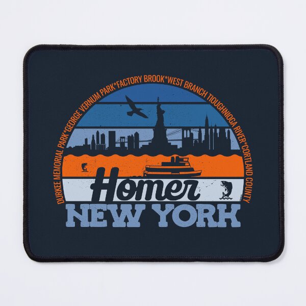 Item preview, Homer New York Sunset Retro Vintage Local Pride Logo designed and sold by CRHPOD20.