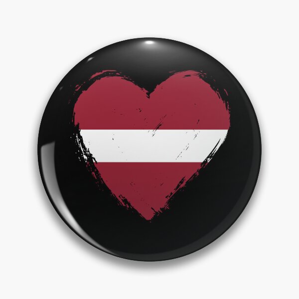 Item preview, Distressed Latvia Flag Heart LV designed and sold by shitpostee.