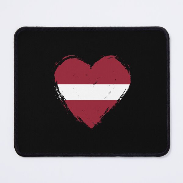 Item preview, Distressed Latvia Flag Heart LV designed and sold by shitpostee.