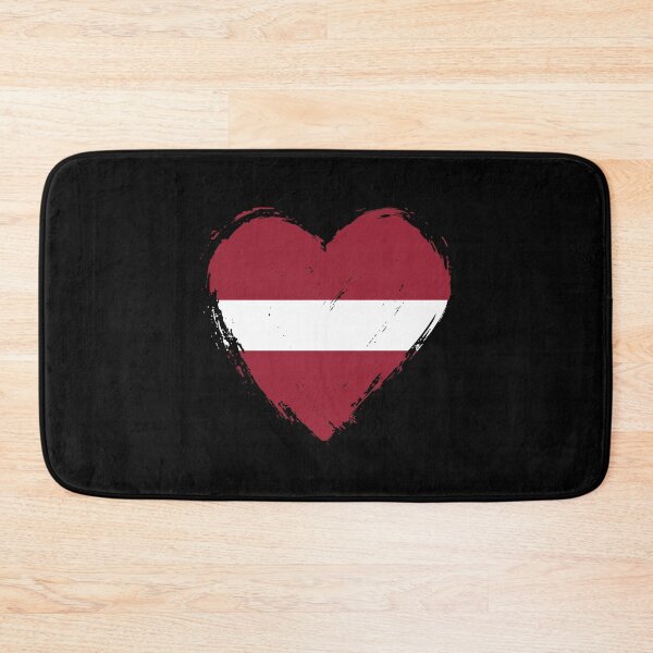 Item preview, Distressed Latvia Flag Heart LV designed and sold by shitpostee.
