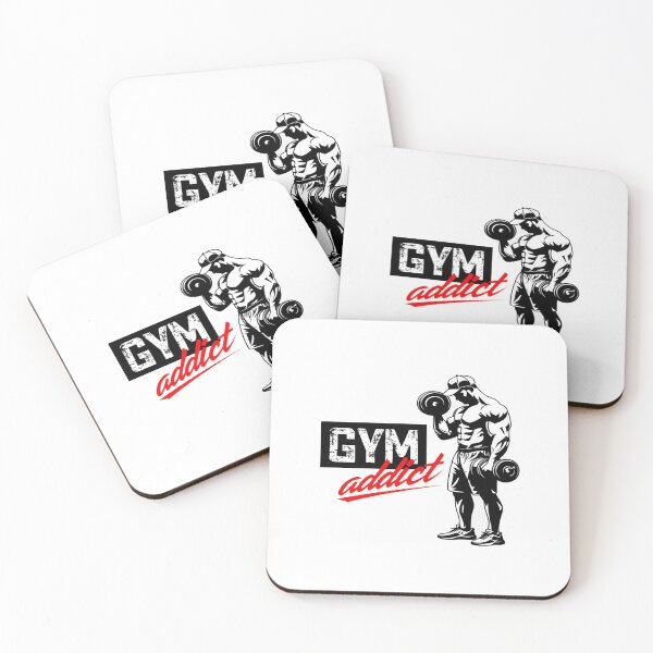 Item preview, Gym Addict Workout Illustration – Strong Fitness Character Art for Stickers, Posters & Motivation designed and sold by Bright Nest Studio.