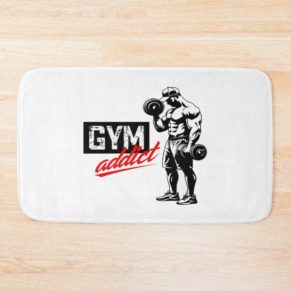Item preview, Gym Addict Workout Illustration – Strong Fitness Character Art for Stickers, Posters & Motivation designed and sold by Bright Nest Studio.