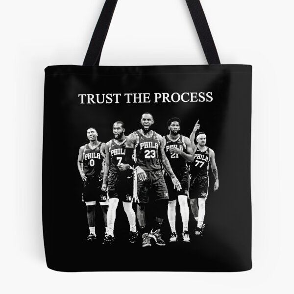 Item preview, Lebron James Philadelphia 76ers Trust The Process designed and sold by vizdraws.
