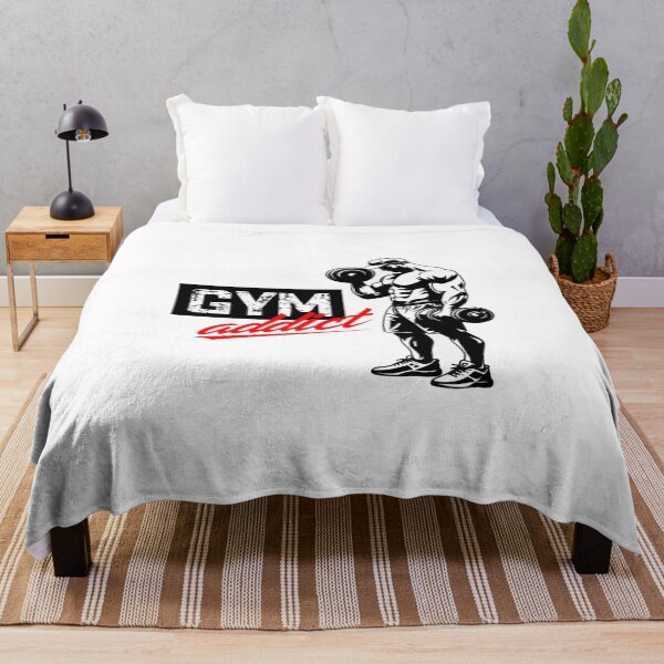 Item preview, Gym Addict Workout Illustration – Strong Fitness Character Art for Stickers, Posters & Motivation designed and sold by Bright Nest Studio.