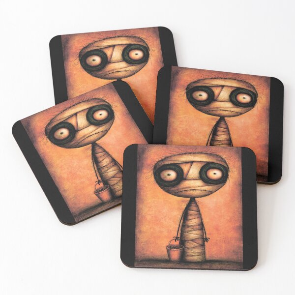Item preview, Frankenstein's Monster and the Moon. Halloween. designed and sold by MagelliShop.