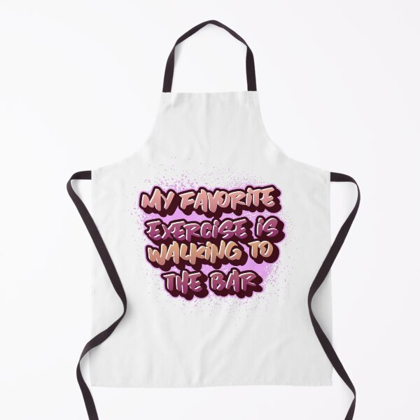Item preview, My Favorite Exercise is walking to the bar designed and sold by CreationsbYKz.