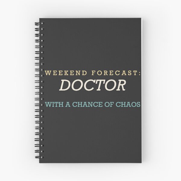 Item preview, Weekend Forecast: Doctor With A Chance Of Chaos - Doctor designed and sold by RetroThreadWorks.