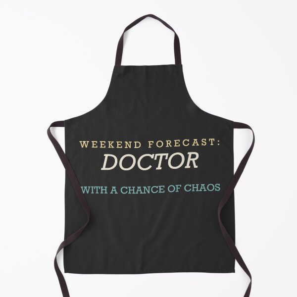 Item preview, Weekend Forecast: Doctor With A Chance Of Chaos - Doctor designed and sold by RetroThreadWorks.